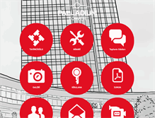 Tablet Screenshot of palladiumtower.com